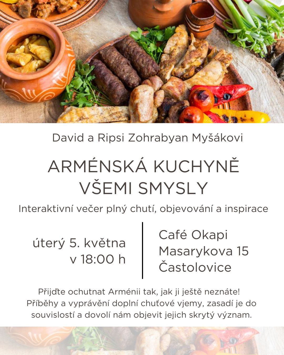 Arménská kuchyně všemi smysly
